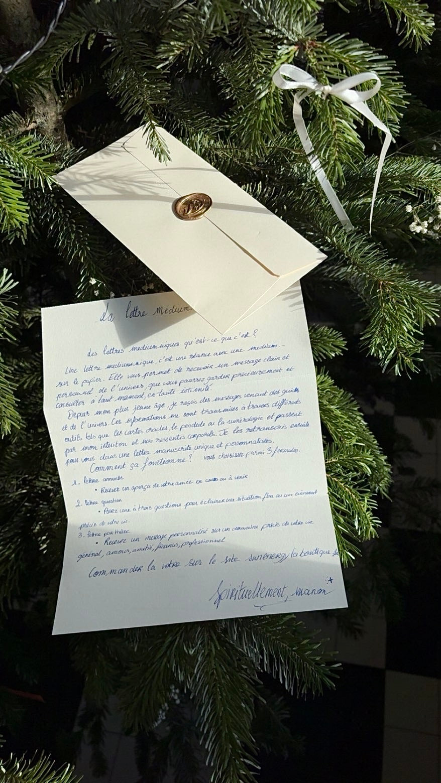 Lettre médiumnique
