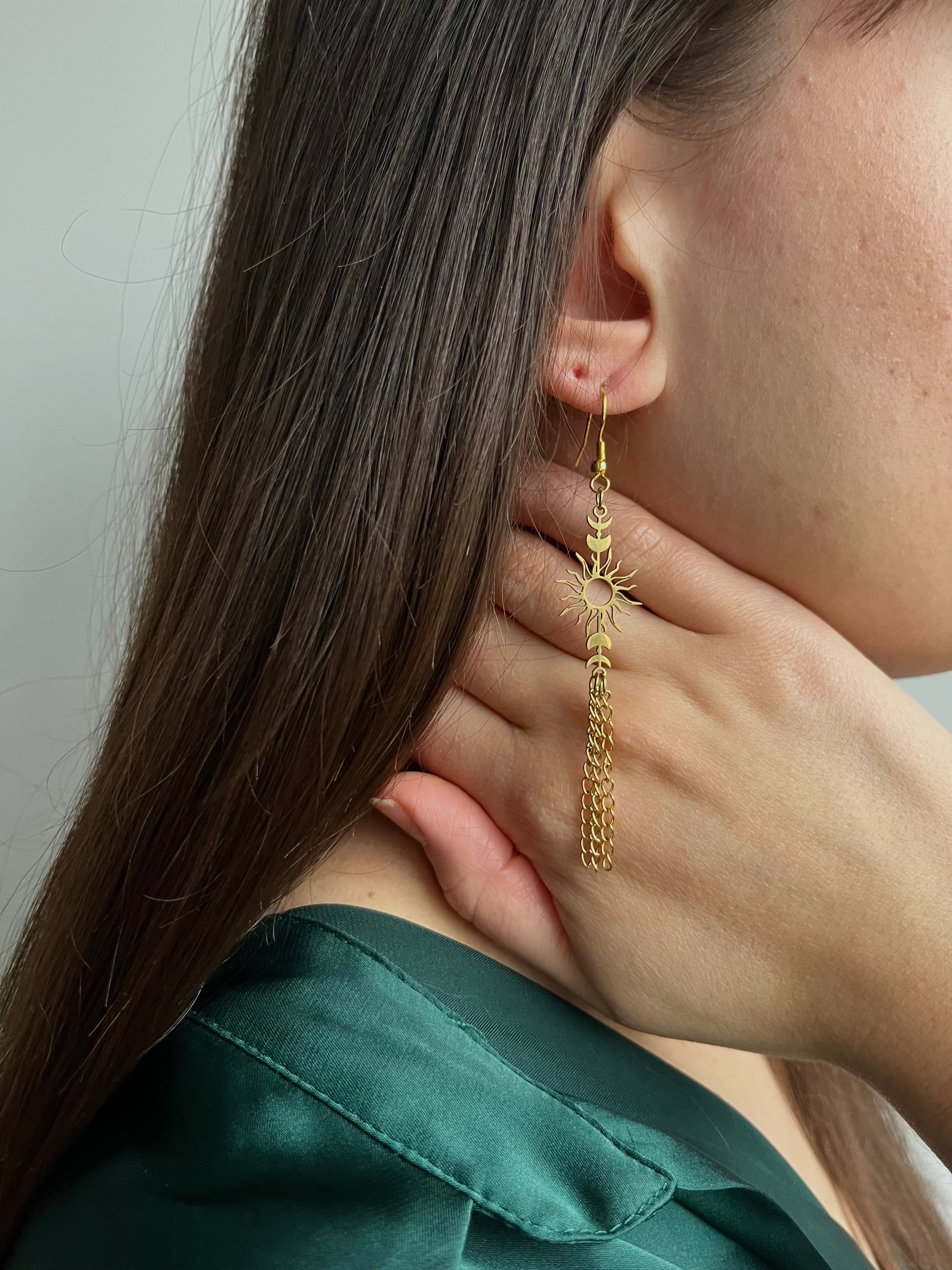 Boucles d'oreilles Soléa