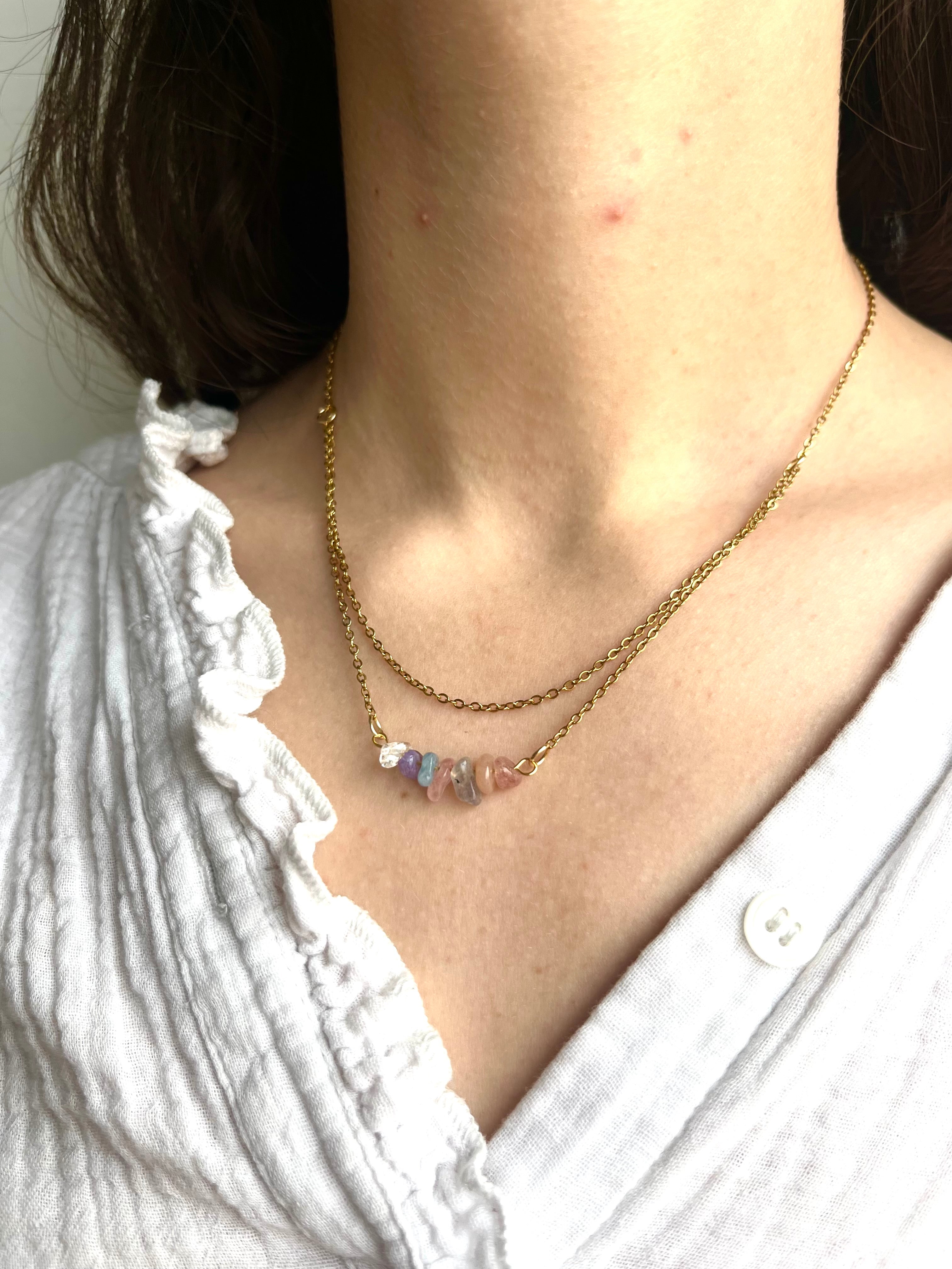 Colliers des 7 chakras