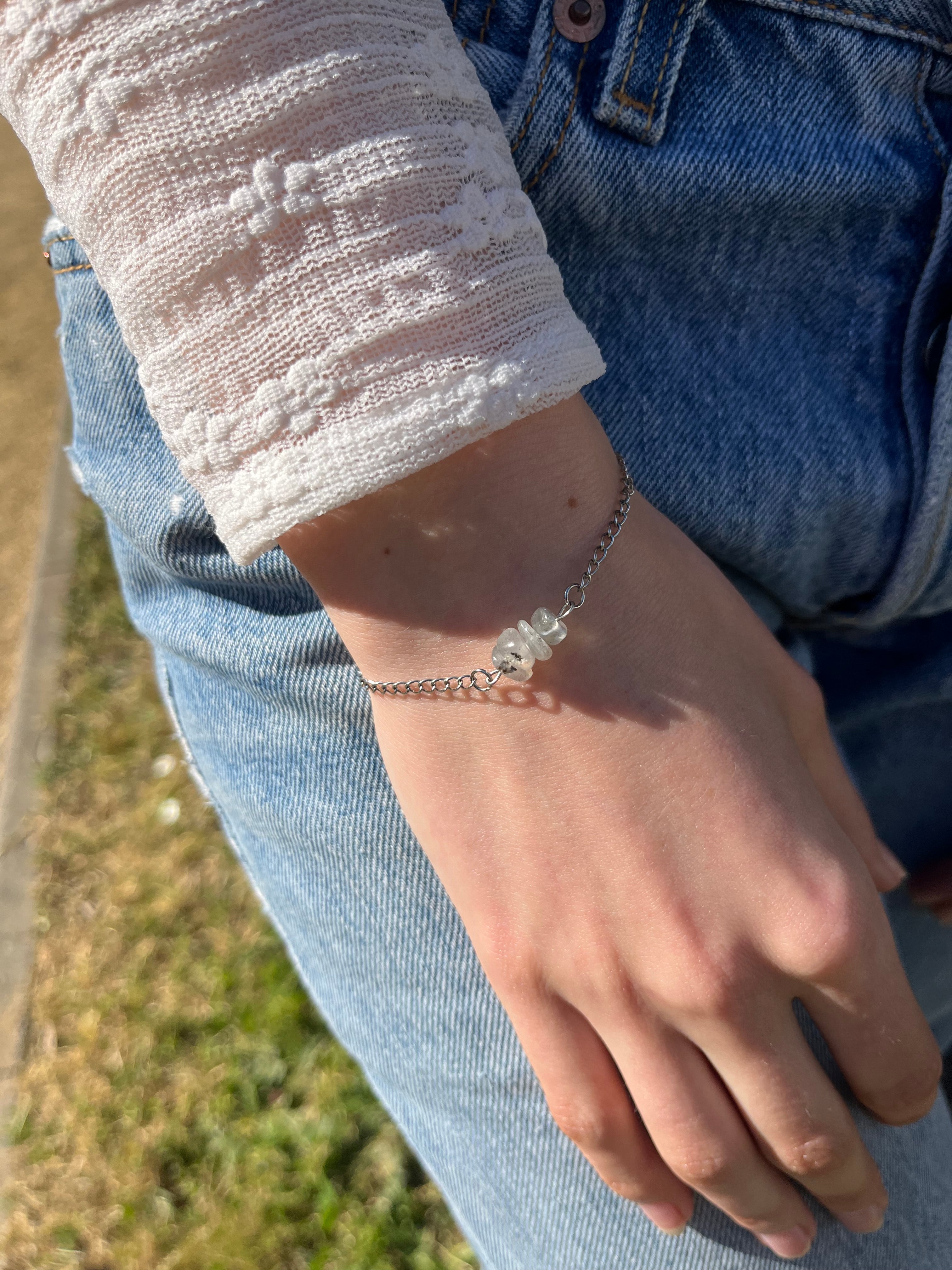 Bracelet Numérologie Argenté