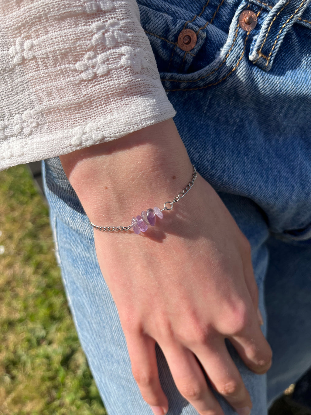 Bracelet Numérologie Argenté