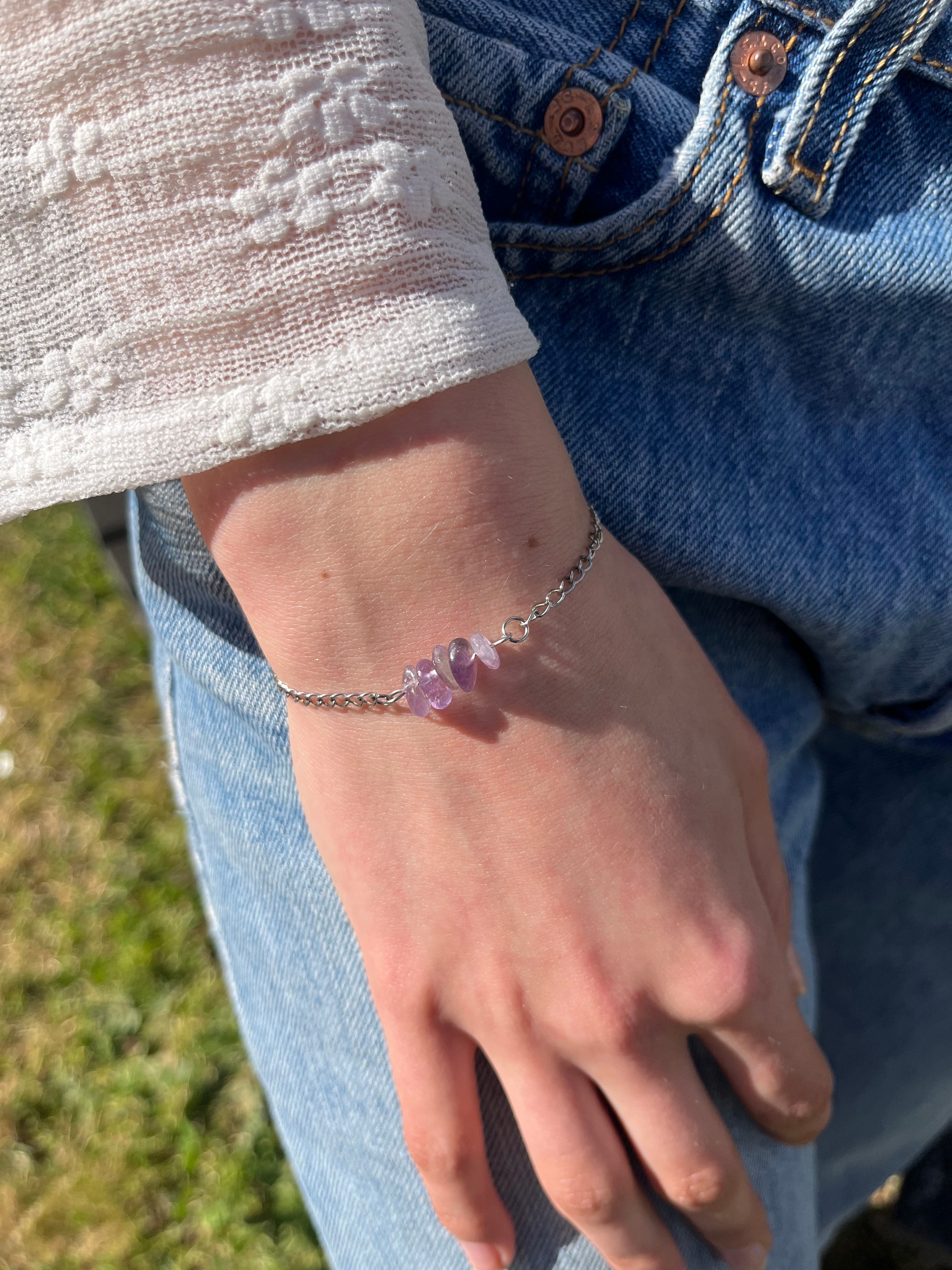 Bracelet Numérologie Argenté