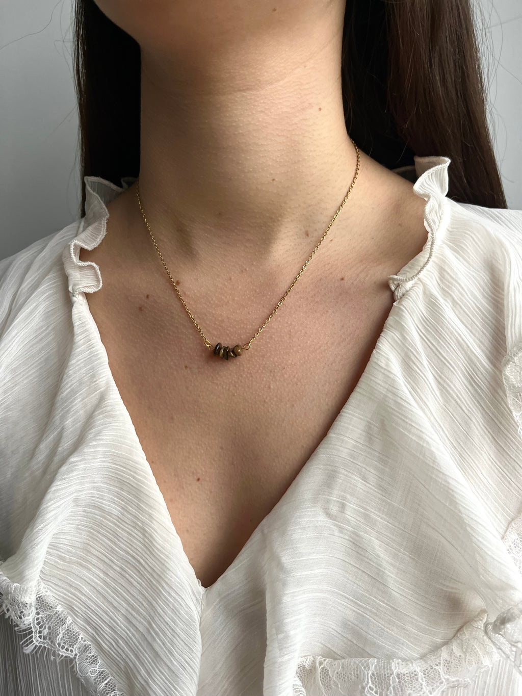 Collier Vertus des pierres